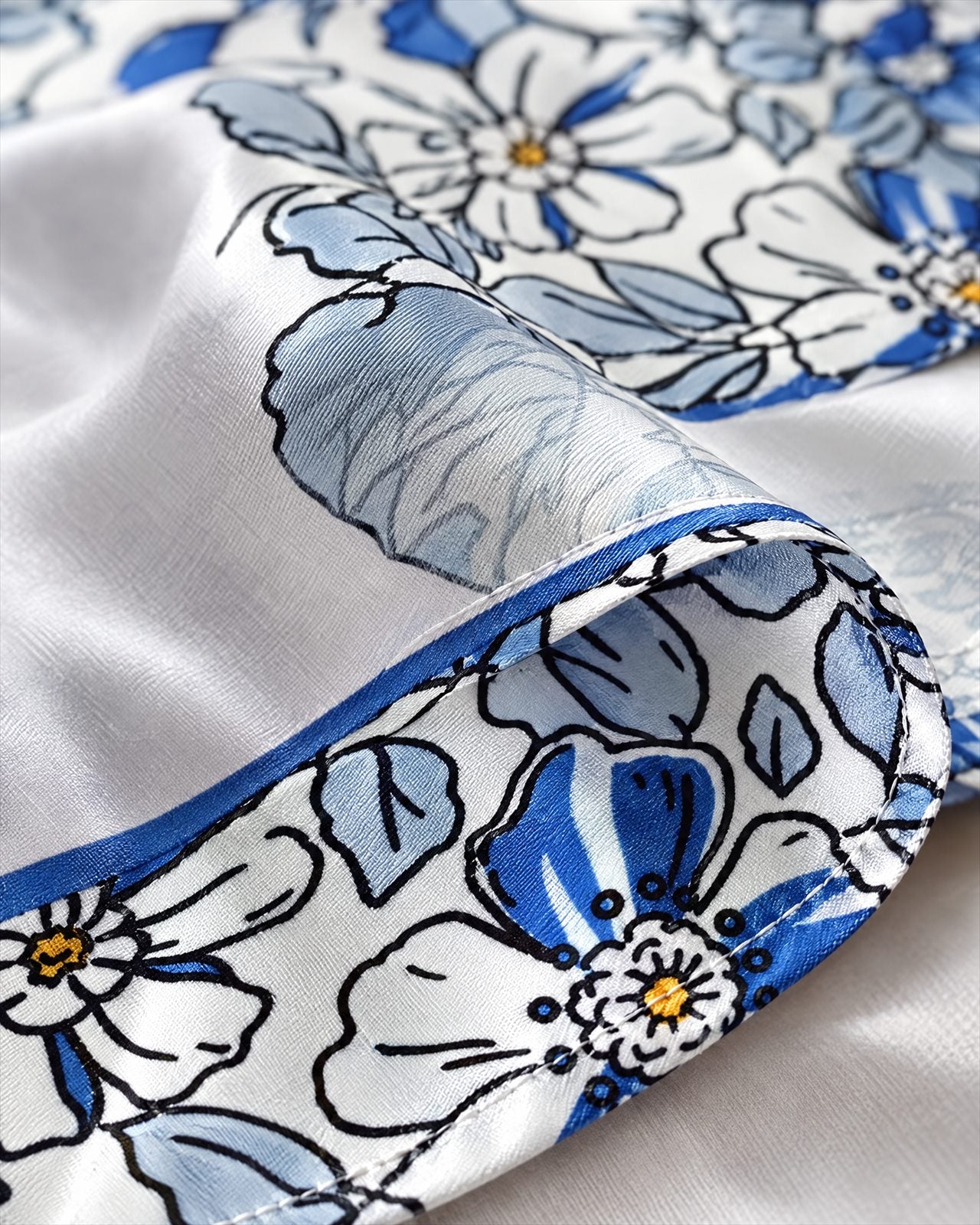 Nærbillede af blomsterkanten